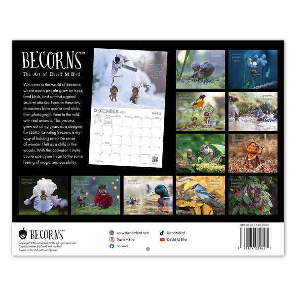 2027 Becorn Calendar - Coming in Late September